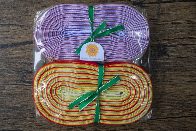 Summer-Ray.com Summer-Ray 50 Yards (2 Yards x 25 Colors) 3/8 "" 10mm Velvet Ribbon Value Pack - Image 4